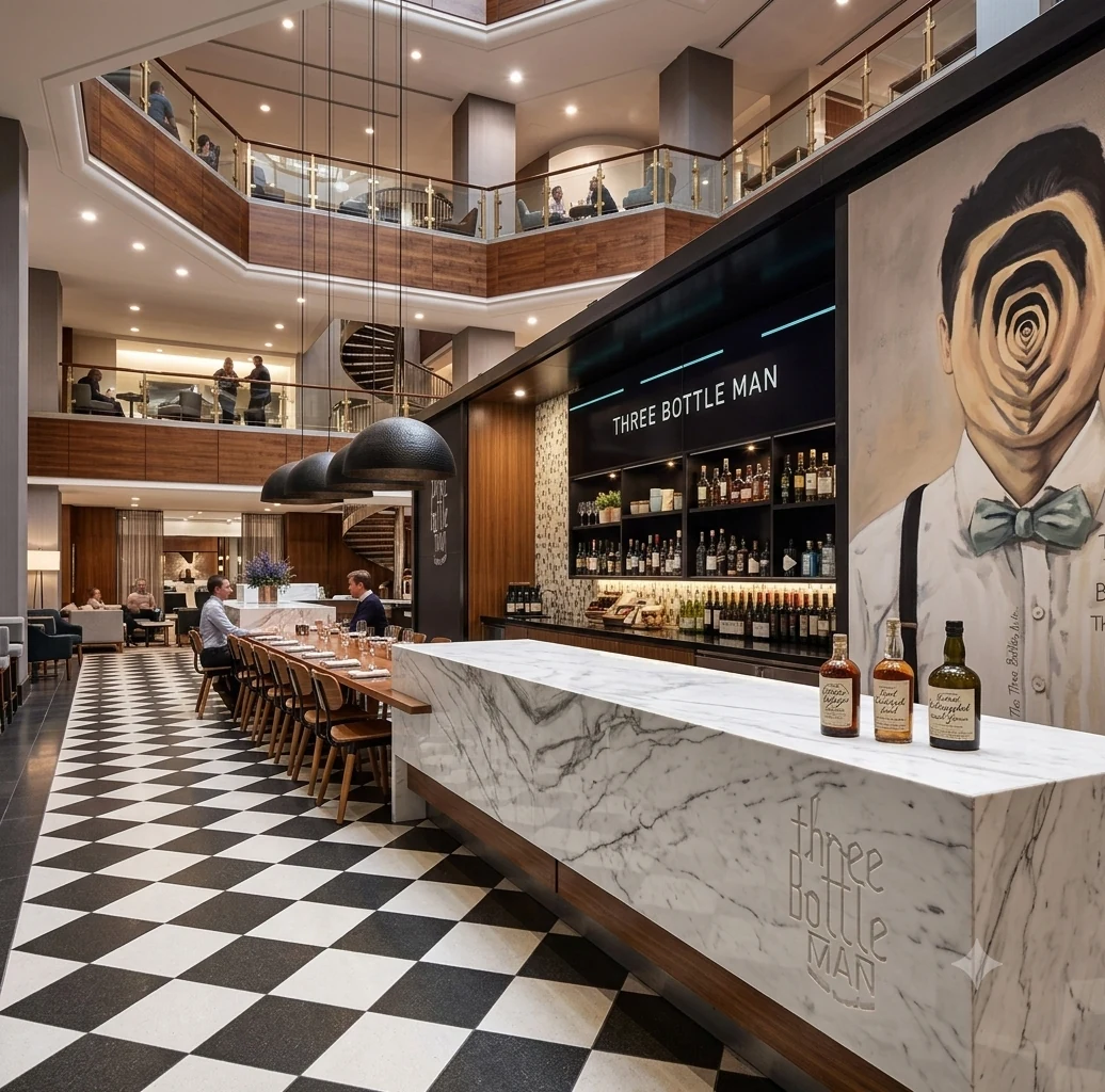 Three Bottle Man — Bar & Café, Circular Quay Sydney